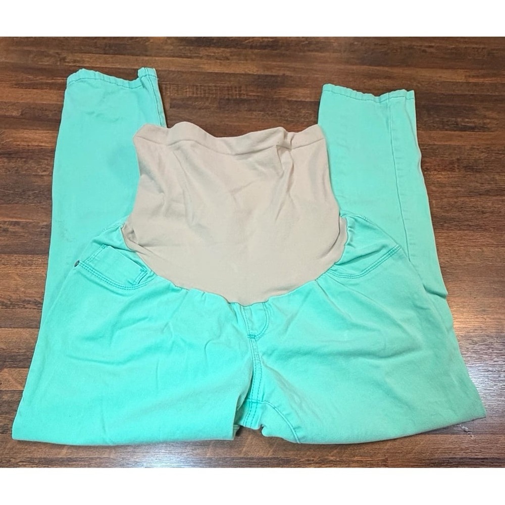 Motherhood Maternity green pants size medium.